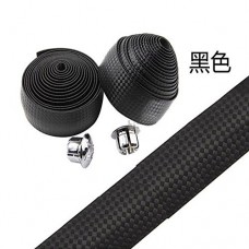 Full Carbon Fiber Mtb Bike Bicycle Handlebar Handlebar Grip Bandage Pipe Plug Black - B014SKHFMS